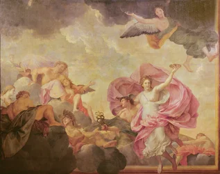 Plafond van het Hôtel de l