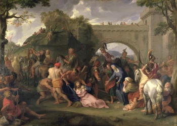 Christus draagt het kruis