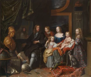 Everhard Jabach en zijn familie, ca. 1660