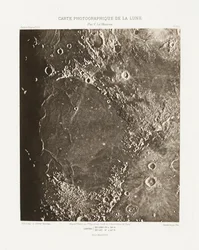 Carte photographique de la lune, planche IX.A (Fotografische Kaart van de Maan, plaat IX.A),21 oktober
