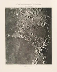 Fotografische kaart van de maan, plaat IX, 27 april