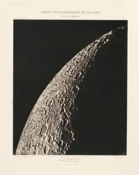 Carte photographique de la lune, planche VI (Fotografische kaart van de maan, plaat VI),22 februari