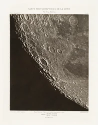 Carte photographique de la lune, planche XII.A (Fotografische Kaart van de Maan, plaat XII.A),11 oktober