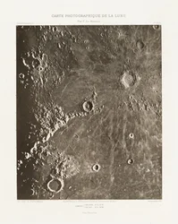Carte photographique de la lune, planche XIII.A (Fotografische Kaart van de Maan, plaat XIII.A),23 oktober