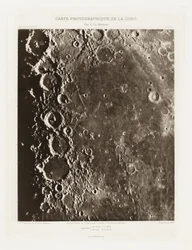 Carte photographique de la lune, planche XIX.A (Fotografische Kaart van de Maan, plaat XIX.A),26 december