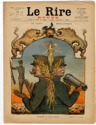 Omslag van "The Red Laughter", Satirisch in Kleuren
