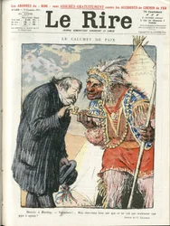 Illustratie van Charles Leandre (1862-1934) voor de omslag van Le Lire