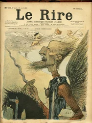 Illustratie van Charles Leandre (1862-1934) voor de omslag van Le Rire
