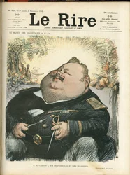 Illustratie van Charles Leandre (1862-1934) voor de omslag van Le Rire, nr. 418