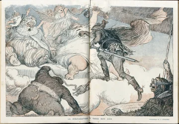 Illustratie van Charles Leandre (1862-1934) in 