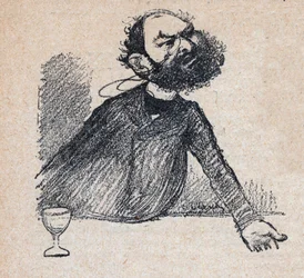 Leon Bourgeois (1851-1925) Franse staatsman - gravure in 