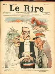 Het lachen, satirisch in kleuren