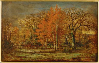 Bosrand (schilderij op canvas)