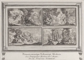 Vier Bijbelse scènes: de belangrijkste mysteries van het Oude en Nieuwe Testament, 1680-1728
