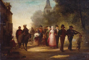 Het Dorpshuwelijk, 1872