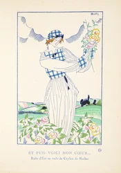 Et Puis Voici Mon Coeur ?, uit een Collectie van Modeplaten, 1920