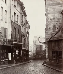 Rue de la Montagne-Sainte-Geneviève nabij de Kruising van Rue LaPlace