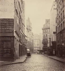 Rue des Lombards, vanaf de rue des Lavandières Sainte-Opportune