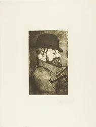 Portret van Toulouse-Lautrec, uit het eerste album van L