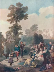 Le Tambourine, ca. 1780