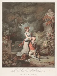 De geliefde verrast LAmant Surpris, ca. 1798