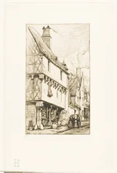 Een Oud Huis in Bourges