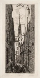Chantrey Straat, Parijs