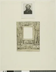 Ontwerp voor een lijst voor het portret van Armand Guéraud