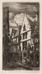 Etchings van Parijs: à Bourges