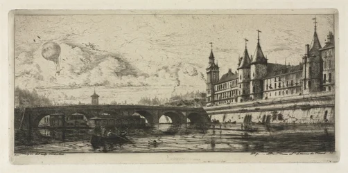 Etsen van Parijs: De Wisselbrug
