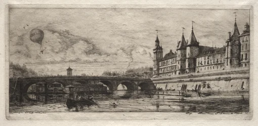 Etsen van Parijs: De Wisselbrug