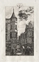 Etsen van Parijs: Tourelle, rue de l
