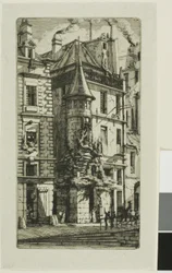 Huis met een Toren, rue de la Tixeranderie