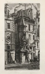 Huis met een toren, rue de la Tixeranderie, Parijs