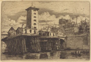 De Notre-Dame pomp, Parijs (La Pompe Notre-Dame)