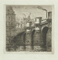 Pont-Neuf over de Seine in Parijs