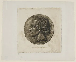 Portret van de dichter Evariste Boulay-Paty