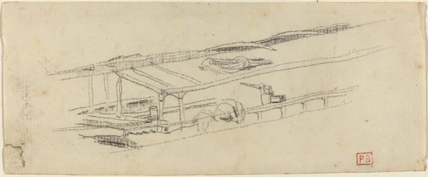 Studie voor "Le Petit Pont"