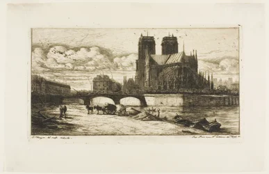 De Apsis van Notre-Dame, Parijs