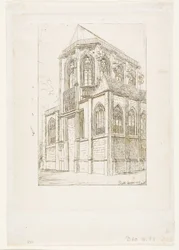 De Apsis van de Kerk van St Martin-sur-Renelle, Parijs