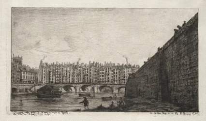 De Wisselbrug, Parijs, circa 1784