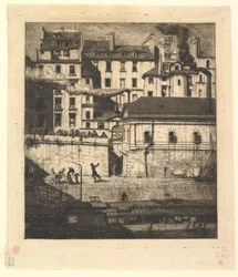 Het lijkenhuis, Parijs (La Morgue)