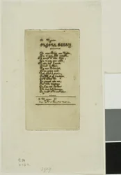 Verzen opgedragen aan Eugène Bléry, nr. 2