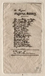 Verzen aan Eugène Bléry
