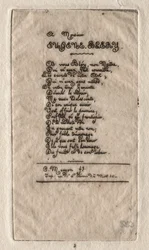 Verzen aan Eugène Bléry
