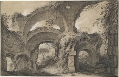 Bogen van de Grotere Baden bij de Villa van Hadrianus