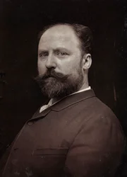Album Artistique et Biographique, 5e jaar, Salon 1885; portret van de Franse schilder Paul Louis Narcisse Grolleron (1848-1901)