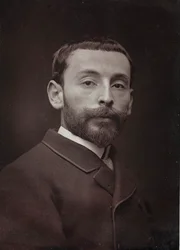 Album Artistique et Biographique, 6e jaar, Salon 1885; portret van de Franse schilder Alexandre Bloch (1862-1906)