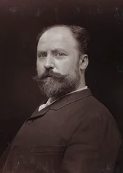 Album Artistique et Biographique, 6e jaar, Salon 1885; portret van de Franse schilder Paul Grolleron (1848-1901)