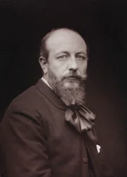 Album Artistique et Biographique, 6e jaar, Salon 1885; portret van de Franse schilder Roger Jourdain (1845-1918)